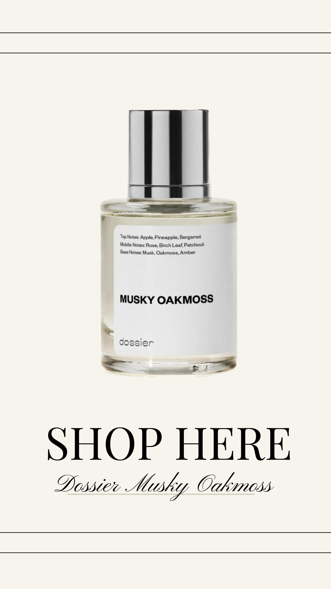  My husband Trey has enjoyed this  Dossier “Musky Oakmoss”  scent inspired by Creed's Aventus cologne. It has bergamot, patchouli, and oakmoss notes, making it a super sultry and masculine scent. 